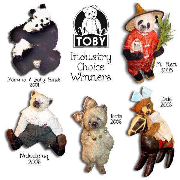 Mohair Teddy Bears by Award Winning Artist Denise Purrington - Awards